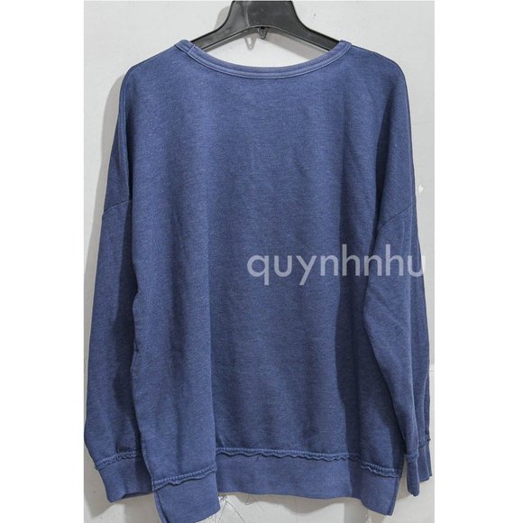 Buffalo Women's Crewneck Pullover IN BLUE - Picture 4 of 5